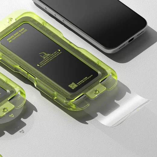 Ringke Apple iPhone 17 Pro Screen Protector Tempered Glass 1-Pack afbeelding 5