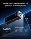 Anker Prime (300W) 26.250 mAh Powerbank Laptop/MacBook met 140W Snelladen Zilver afbeelding 7