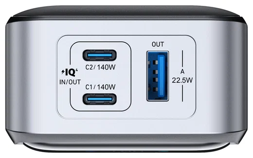 Anker Prime (300W) 26.250 mAh Powerbank Laptop/MacBook met 140W Snelladen Zilver afbeelding 10