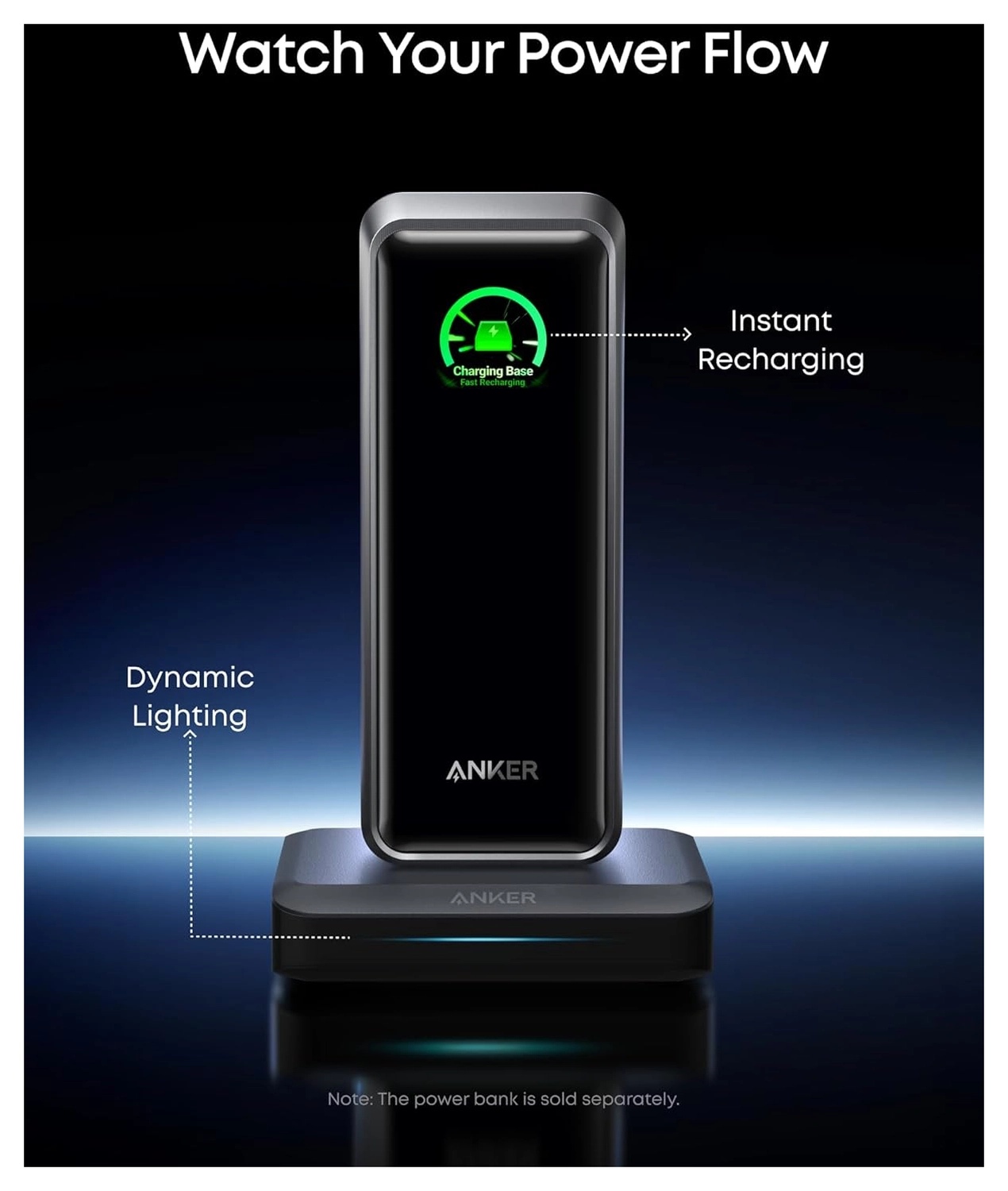 Anker Prime Oplaad Station 150W met Bluetooth en Wifi Zwart afbeelding 7