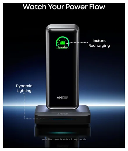 Anker Prime Oplaad Station 150W met Bluetooth en Wifi Zwart afbeelding 7