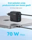 Anker Zolo (70W) GaN Snellader 3x USB-C / 1x USB-A  Fast Charge Adapter Zwart afbeelding 3