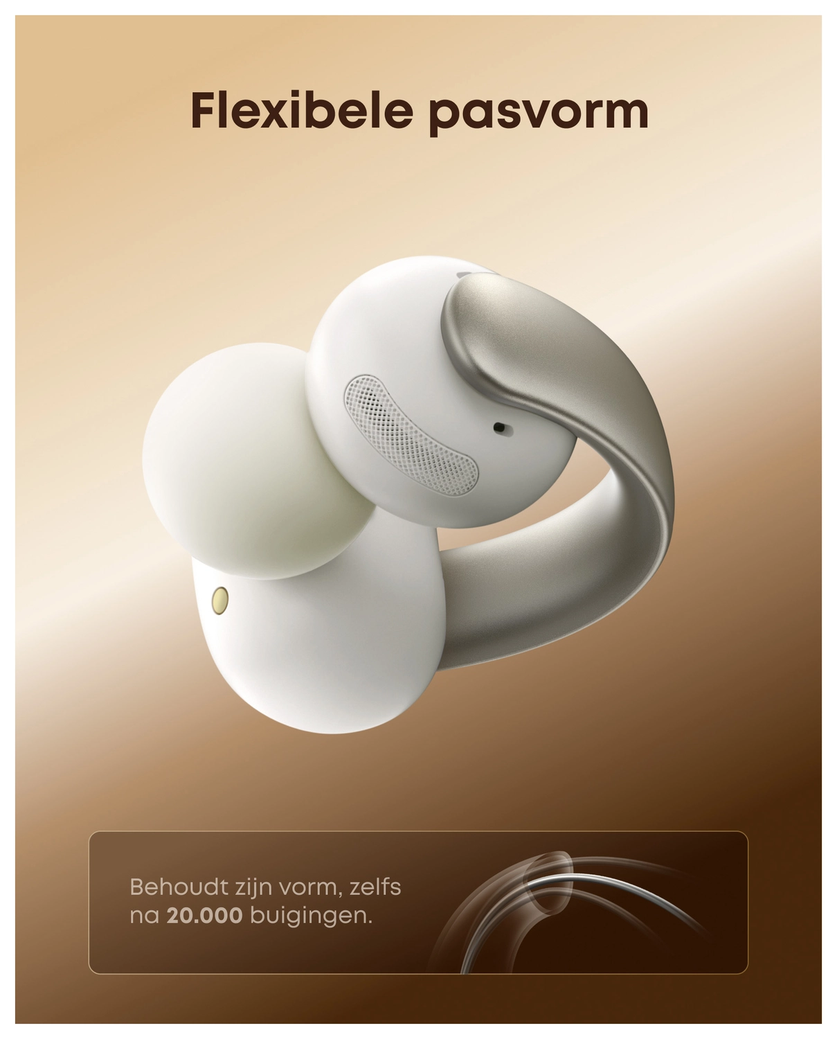 Anker Soundcore Aeroclip Open-Ear Oordopjes True Wireless Bluetooth Roze afbeelding 6