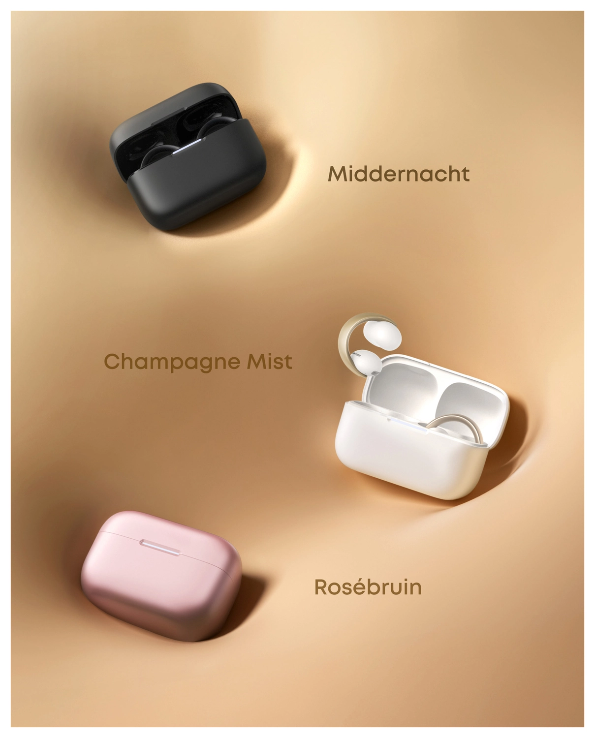 Anker Soundcore Aeroclip Open-Ear Oordopjes True Wireless Bluetooth Roze afbeelding 8