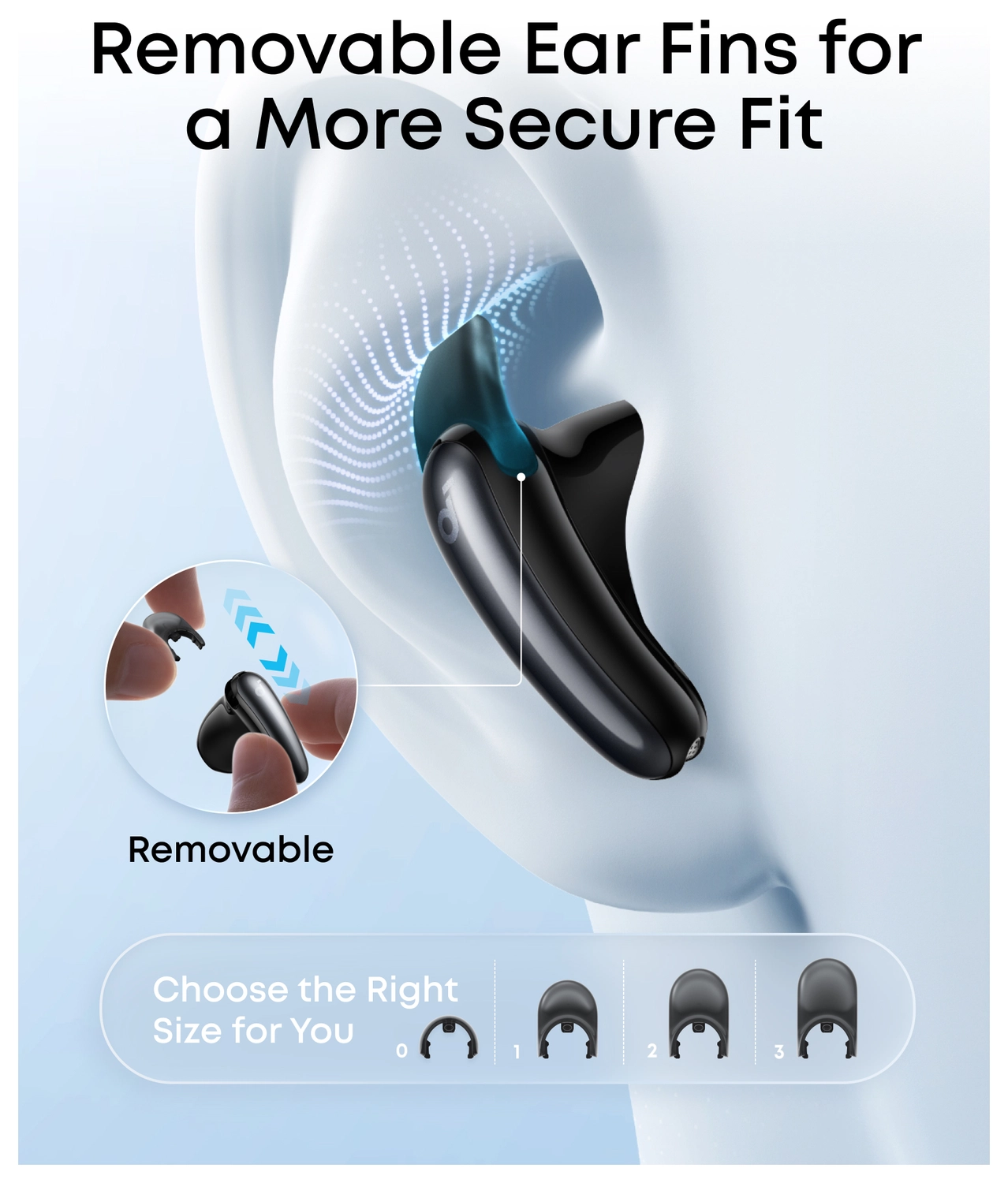 Anker SoundCore Liberty Draadloze Oordopjes Noise Cancelling Zwart afbeelding 7