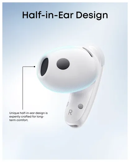 Anker SoundCore Liberty Draadloze Oordopjes Noise Cancelling Wit afbeelding 5