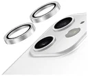 AVY Apple iPhone 12 / 12 Mini / 11 Camera Lens Protector Rings Glitter Zilver