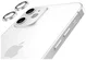 AVY Apple iPhone 12 / 12 Mini / 11 Camera Lens Protector Rings Glitter Zilver afbeelding 9
