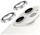 AVY Apple iPhone 12 / 12 Mini / 11 Camera Lens Protector Rings Diamant Zilver