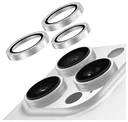 AVY Apple iPhone 12 Pro Max Camera Lens Protector Rings Glitter Zilver