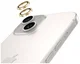 AVY Apple iPhone 14 / 14 Plus Camera Lens Protector Rings Glitter Goud afbeelding 9