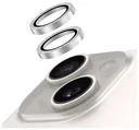AVY Apple iPhone 14 / 14 Plus Camera Lens Protector Rings Glitter Zilver