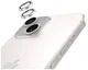 AVY Apple iPhone 14 / 14 Plus Camera Lens Protector Rings Glitter Zilver afbeelding 9