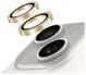 AVY Apple iPhone 15 / 15 Plus Camera Lens Protector Rings Diamant Goud
