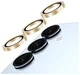 AVY Samsung Galaxy S25 Plus Camera Lens Protector Rings Diamant Goud