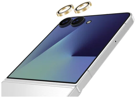 AVY Samsung Galaxy Z Flip 7 Camera Lens Protector Rings Diamant Goud afbeelding 9