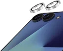 AVY Samsung Galaxy Z Flip 7 Camera Lens Protector Rings Diamant Zilver
