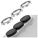 AVY Samsung Galaxy Z Fold 7 Camera Lens Protector Rings Glitter Zilver