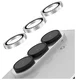 AVY Samsung Galaxy Z Fold 7 Camera Lens Protector Rings Diamant Zilver