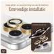 AVY Apple iPhone 17e / 16e Camera Lens Protector Rings Diamant Goud afbeelding 4