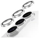 AVY Samsung Galaxy S26 Camera Lens Protector Rings Glitter Zilver