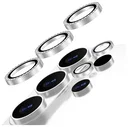 AVY Samsung Galaxy S26 Ultra Camera Lens Protector Rings Diamant Zilver