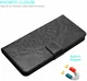 Xiaomi Redmi 14C Hoesje Mandala Book Case met Pasjeshouder Zwart afbeelding 6