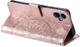Samsung Galaxy A07 Hoesje Mandala Book Case met Pasjeshouder Roze Goud afbeelding 4