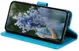 Samsung Galaxy A35 Hoesje Mandala Book Case met Pasjeshouder Blauw afbeelding 3