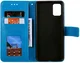 Oppo A5 (2025) Hoesje Mandala Book Case met Pasjeshouder Blauw afbeelding 4