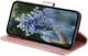 Oppo A5 (2025) Hoesje Mandala Book Case met Pasjeshouder Roze Goud afbeelding 3