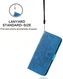 Oppo A5 Pro Hoesje Mandala Book Case met Pasjeshouder Blauw afbeelding 6