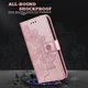 Oppo A5 Pro Hoesje Mandala Book Case met Pasjeshouder Roze Goud afbeelding 4