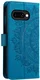 Google Pixel 10a Hoesje Mandala Book Case met Pasjeshouder Blauw afbeelding 6