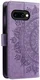 Google Pixel 10a Hoesje Mandala Book Case met Pasjeshouder Paars afbeelding 6