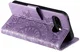 Google Pixel 10a Hoesje Mandala Book Case met Pasjeshouder Paars afbeelding 3