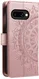 Google Pixel 10a Hoesje Mandala Book Case met Pasjeshouder Roze Goud afbeelding 6