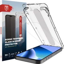 Rosso Google Pixel 10a Tempered Glass met Installatietray Dust Removal afbeelding