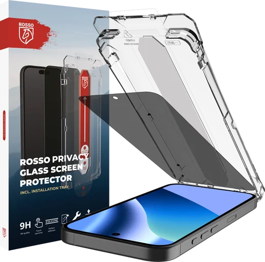 Rosso Google Pixel 10a Privacy Glass met Installatietray Dust Removal afbeelding 1