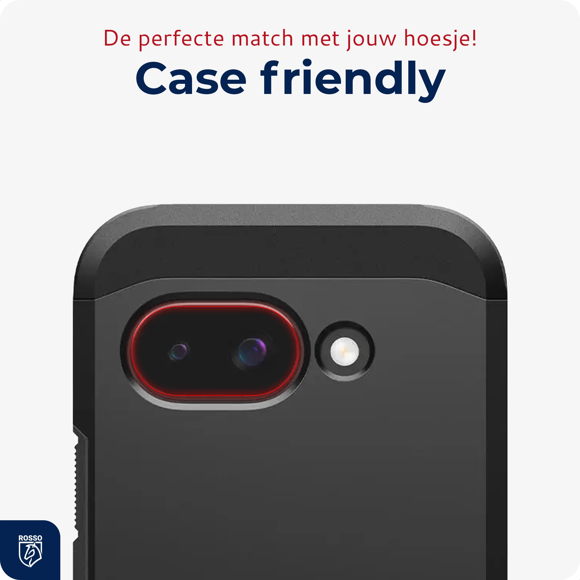 Rosso Google Pixel 10a Camera Lens Protector Transparant afbeelding 6