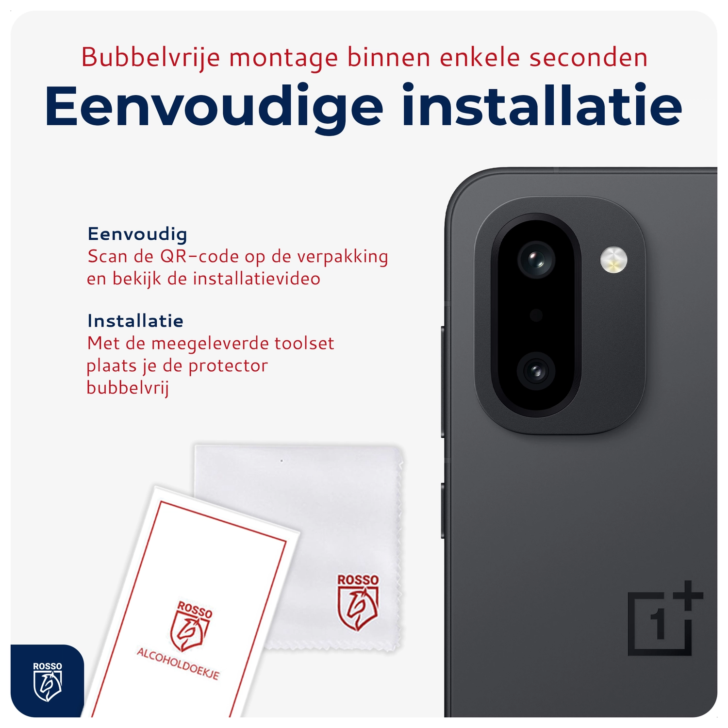 Rosso OnePlus 15R Camera Lens Protector Transparant afbeelding 8