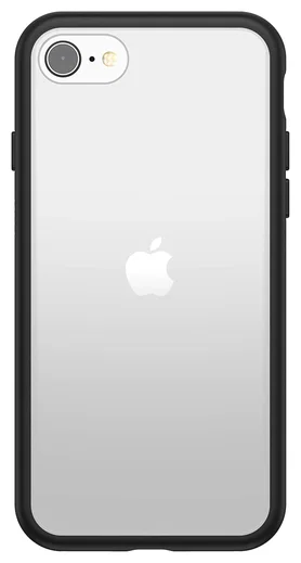 OtterBox React iPhone SE (2022/2020) / 8 / 7 Hoesje Back Cover Transparant Zwart afbeelding 2