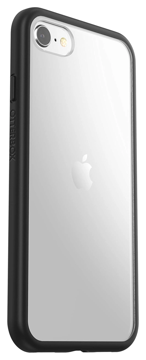 OtterBox React iPhone SE (2022/2020) / 8 / 7 Hoesje Back Cover Transparant Zwart afbeelding 4