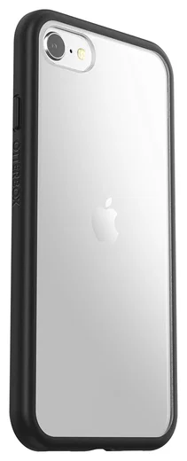 OtterBox React iPhone SE (2022/2020) / 8 / 7 Hoesje Back Cover Transparant Zwart afbeelding 4
