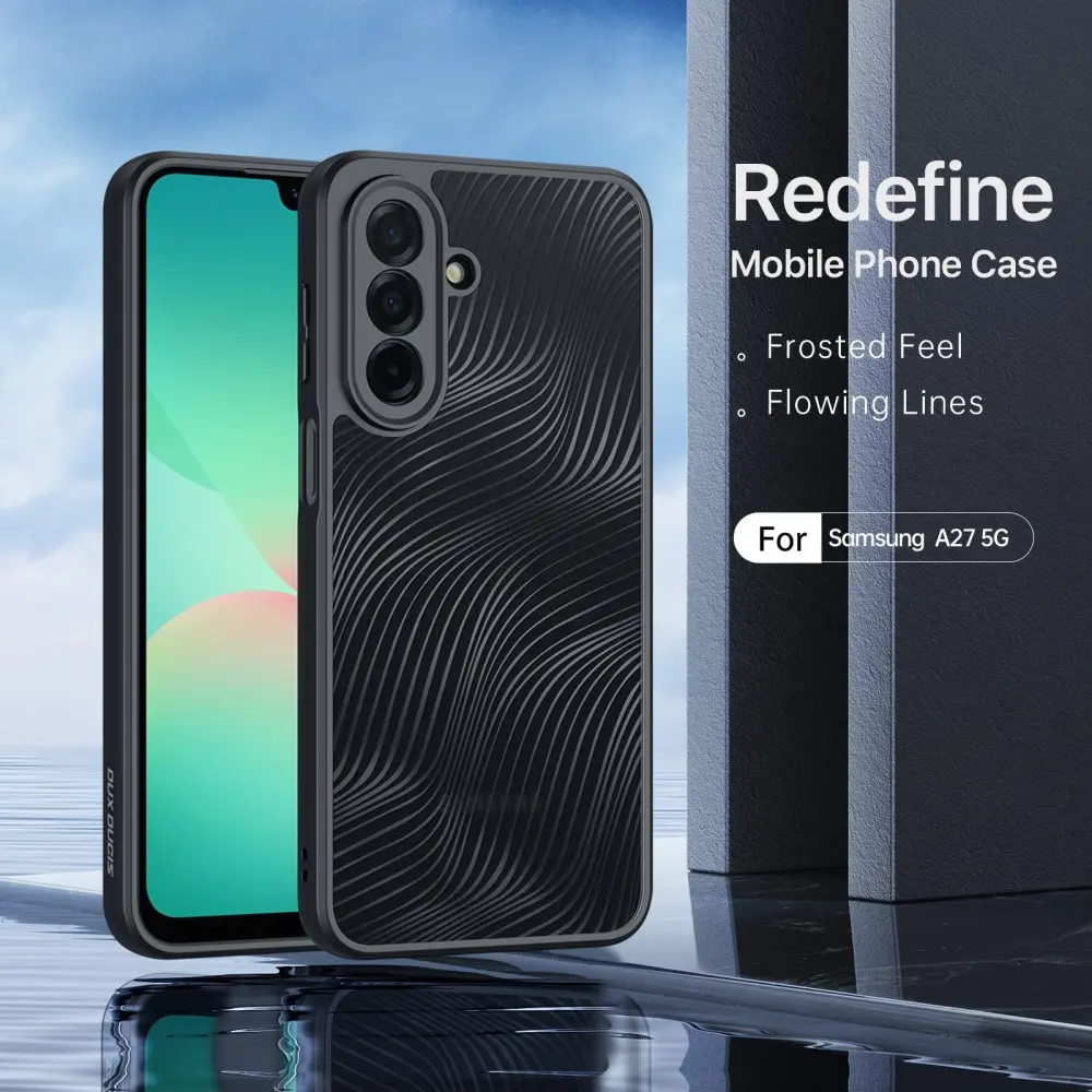 Dux Ducis Aimo Samsung Galaxy A27 Hoesje Back Cover Zwart afbeelding 3