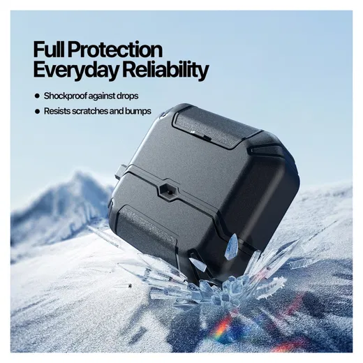 Dux Ducis PECS Apple AirPods 4 Hoesje Zwart afbeelding 11