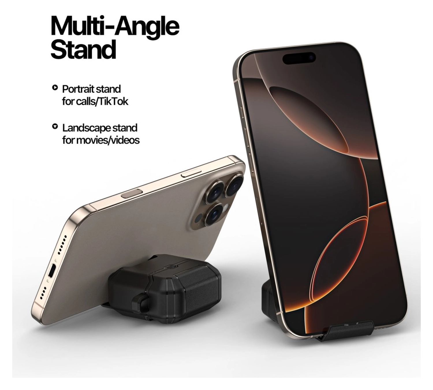 Dux Ducis PECS Apple AirPods 4 Hoesje Zwart afbeelding 8