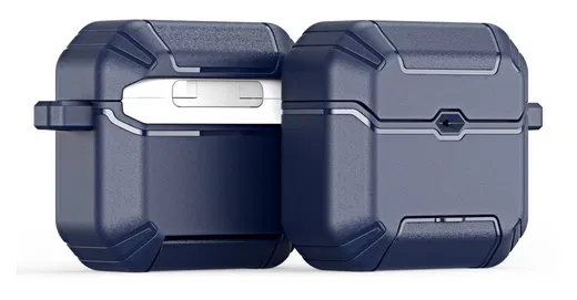 Dux Ducis PECS Apple AirPods 4 Hoesje Blauw afbeelding 1