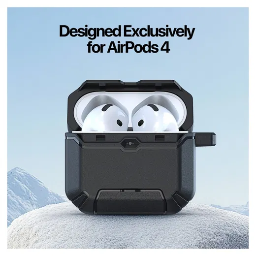 Dux Ducis PECS Apple AirPods 4 Hoesje Blauw afbeelding 6