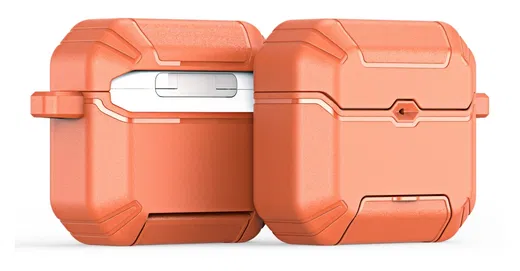 Dux Ducis PECS Apple AirPods 4 Hoesje Oranje afbeelding 1